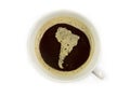 Coffee in south amerika Royalty Free Stock Photo