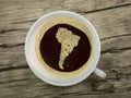 Coffee in south amerika Royalty Free Stock Photo