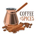 Coffee and spices