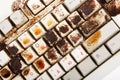 Coffee spilling on keyboard Royalty Free Stock Photo