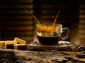 Coffee splashes Royalty Free Stock Photo