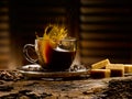 Coffee splashes Royalty Free Stock Photo