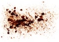 Coffee splatter