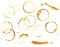 Coffee stain Royalty Free Stock Photo