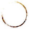 Coffee stain