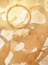 Coffee stained textured paper