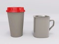 Coffee takeaway cups