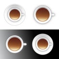 Coffee or tea cup icon design Royalty Free Stock Photo