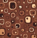 Coffee texture.Vector. Royalty Free Stock Photo