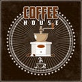 Coffee theme illustration.