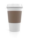 Coffee in thermo cap Royalty Free Stock Photo