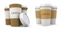 Coffee in thermo cap. Take-out coffee