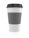 Coffee in thermo cup Royalty Free Stock Photo