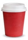 Coffee in thermo cup Royalty Free Stock Photo