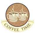 Coffee time, coffee break Royalty Free Stock Photo