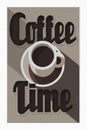 Coffee Time Poster Art Deco