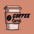 Coffee time typography