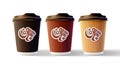 Coffee to Go Cups Vector EPS10