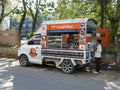 Coffee truck Royalty Free Stock Photo