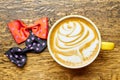 Coffee and two bow ties. Royalty Free Stock Photo