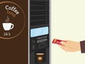 Coffee vending machine