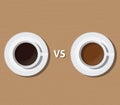 Coffee vs versus tea compare health and benefit