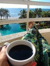 Coffee whit the Best view Margarita island venezuela