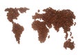 Coffee World Map