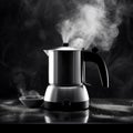 coffeemaker brewing a fresh pot of coffee Royalty Free Stock Photo