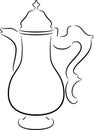 Coffeepot Royalty Free Stock Photo