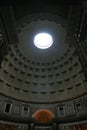 Coffered concrete dome in details, Pantheon, Rome
