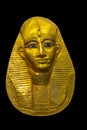 Coffin Mask of Amenemope in Cairo museum Royalty Free Stock Photo