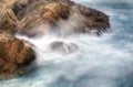 Coffs harbour water on rocks