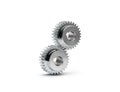 Cog wheels - gears on white background Royalty Free Stock Photo