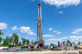 A Marcellus Shale Gas Site Royalty Free Stock Photo