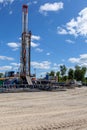 Marcellus Shale Drilling Rig Royalty Free Stock Photo