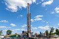 The Marcellus Shale Gas Construction Site Royalty Free Stock Photo