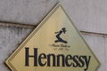 Cognac , Aquitaine / France - 12 04 2019 : Hennessy spirit shop sign logo in Cognac store France Royalty Free Stock Photo