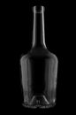 Cognac bottle silhouette