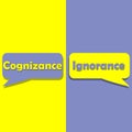 Cognizance or Ignorance on word on education, inspiration and business motivation