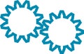 Cogwheel Royalty Free Stock Photo