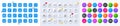 Cogwheel, Floor lamp and Graph chart line icons. For web app, printing. Line icons. Vector Royalty Free Stock Photo