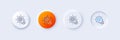 Cogwheel line icon. Engineering tool sign. Line icons. Vector