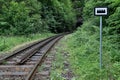 Cogwheel railway line
