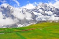 Cogwheel train from Jungfraujoch station.