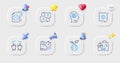 Cogwheel, Translate and Save planet line icons. For web app, printing. Vector