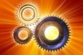 Cogwheels Royalty Free Stock Photo