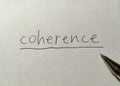 Coherence