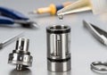 Coil atomizer replacement parts for tank or subtank vaporizer or Royalty Free Stock Photo