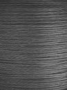 Coil of cable, hawser, steel rope. Steel or metal rope, wire. Building material concept.